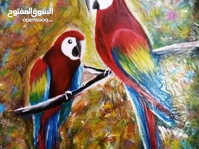 رسام تشكيلي لجميع الرسومات اليدوية (لوحات بورترية - رسم علي الجدران - لوحات خشبية - رسم فحم .)