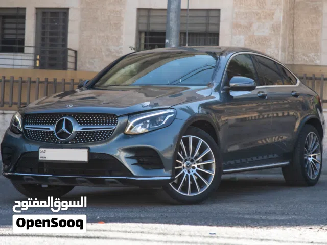 Mercedes Glc250 2019 4matic Amg kit coupe   السيارة وارد الشركة