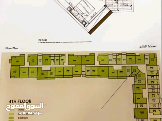 طابق قيد الانشاء في دبي لاند مشروع  روكان تاور
