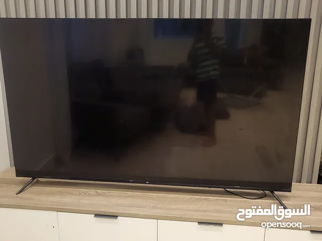تلفزيون مكسور الشاشه 75 و 65 بوصه