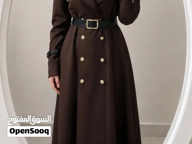 (ترنش كوت) راقي – بني دافئ بتصميم كلاسيكي محتشم