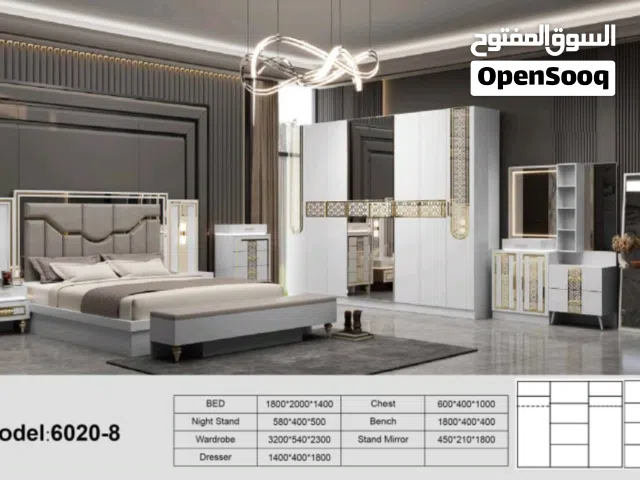 غرف نوم صيني اوريجينال10 قطع  شامل تركيب و ماترس  الطبي مجاني ولفتره محدوده جدا