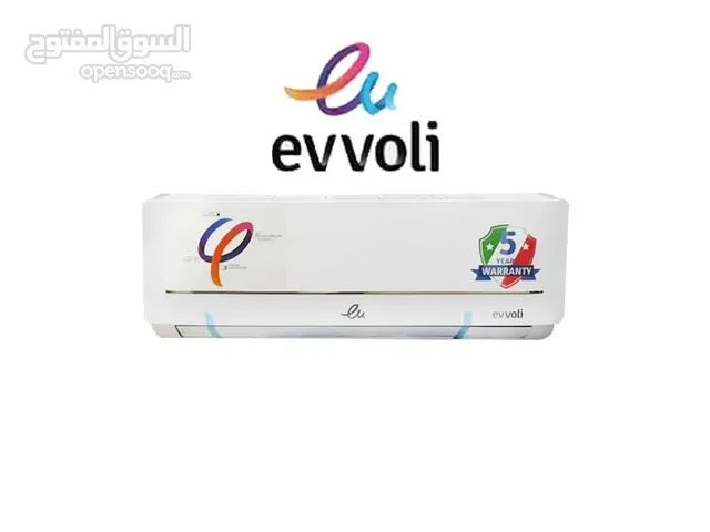 مكيف Evvoli 1ton باقل الأسعار لدى مؤسسة ريلاس  لأنظمة التكيف والتبريد