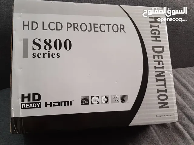 بروجكتور S800 جديد لم يستعمل نهائي بالكرتونه  LCD HD High Definition
