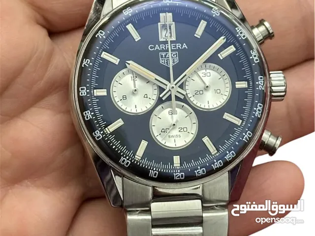 ساعة TAG Heuer جديدة فخمة (كوبي سوبر ماستر) زجاج زفير غير قابل للخدش السعر 250 دينار اردني