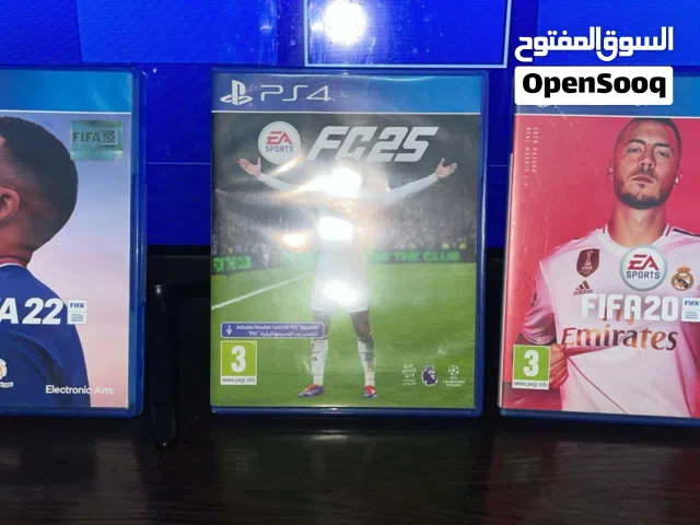 سيديات بلايستيشن 4 للبيع ، hitman2  fifa 20  fifa 22  fifa 25