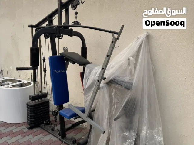 2 كرسي وجهاز متكامل للصدر والظهر