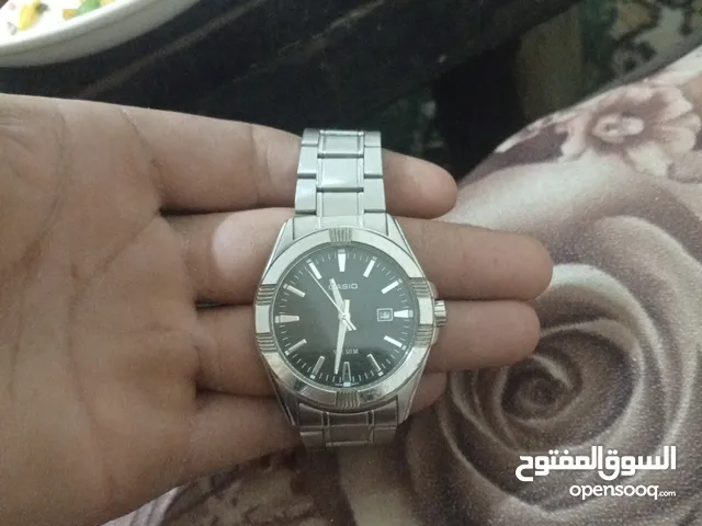 ساعة كاسيو  الاصلية. فحص قبل الشراء. اخو الجديدة  ووين ما بدك  افحص كفالة