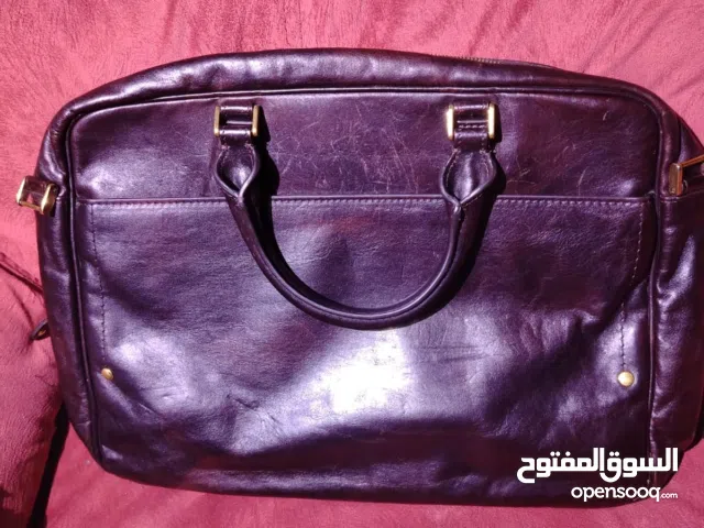 جلد اصلي ايطالي شنطة مستندات و لابتوب مونتو بلانك