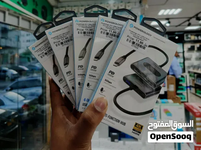 POWEROLOGY 4 IN 1 USB-C MULTI FUNCTIONAL HUB PD-100W (NEW)