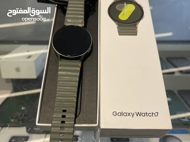 Samsung galaxy watch 7 44mm green مستخدمه اسبوعين فقط كفالة الوكيل الرسمي bms