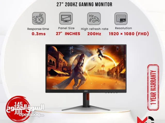 27" Aoc monitors for sale  in Amman