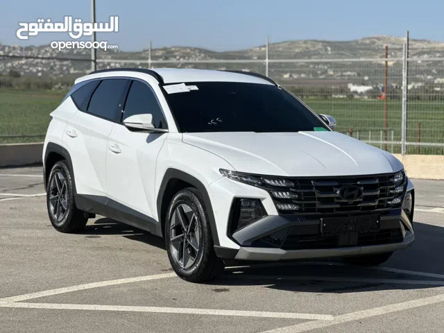 توسان هايبرد الشكل الجديد فل مسكر بدون فتحة ترخيص 2024 عداد قليل 7000