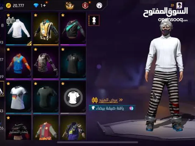 بيع حساب فري فاير لفل 69