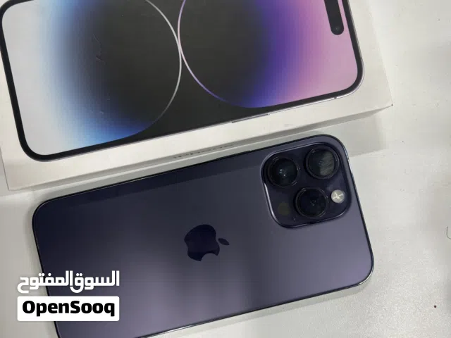 I phone 14 pro max 256 gb, استعمال بسيط فقط مستبدل شاشة نخب بسعر مغري