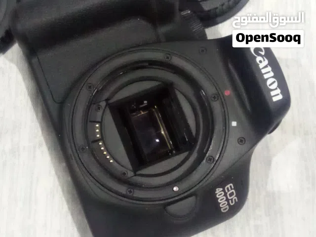 Canon EOS 4000D DSLR Camera + EF-S 18-55mm Lens + 128GB SD Card + Camera Bag   كاميرا كانون Canon E