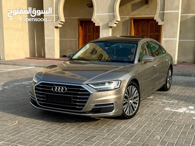 أودي A8 L لارج TFSI 55 QUATTRO 8 سلندر  خليجي  فل اوبشن