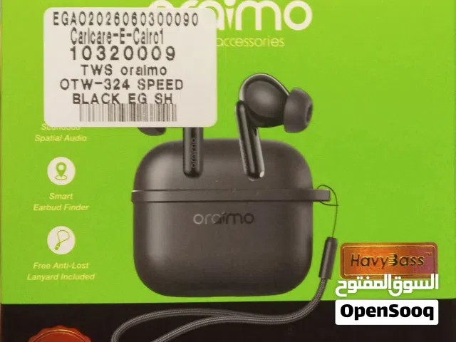 فرصه لن تتكرار لسرعه البيع سماعة متبرشمه اوريمو Orimo space buds lite 324