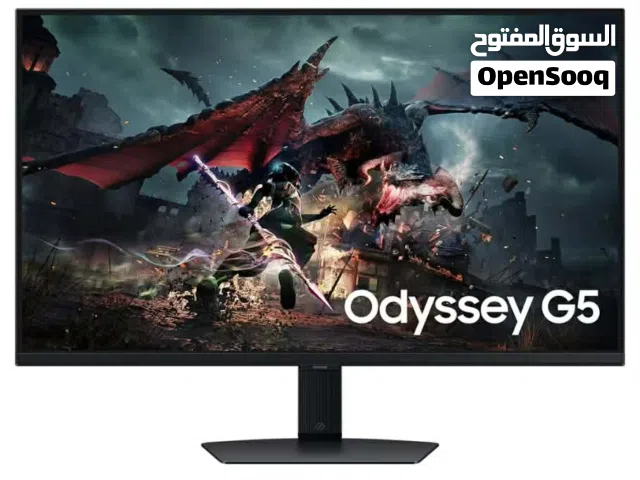 شاشة Samsung Odyssey G5 27" QHD 180Hz – استعمال شهر