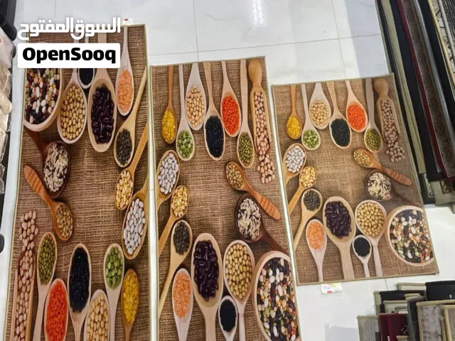 طقم دعاسات مطبخ 3 قطع مانع للانزلاق
