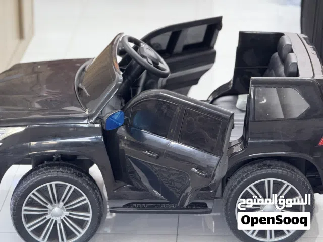 Black Battery-Operated Toy Jeep – Excellent Condition