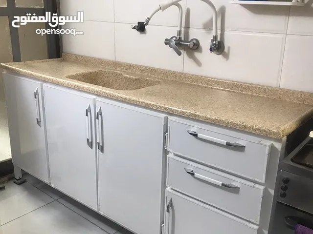 كاونتر نضيف للبيع قياس مترين بدون ملحق فقط السنك