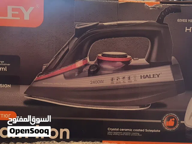 مكوة بخار قاعدة سيراميك نوع HALEY بخار نوع هالي 2600 واط متوفر منها 2400 تتوفر لدينا خدمة التوصيل