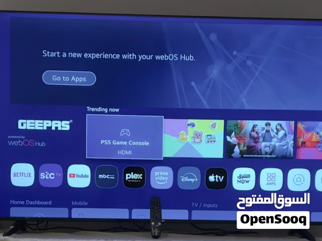 تلفزيون جيباس 65 بوصة 4K سمارت WebOS