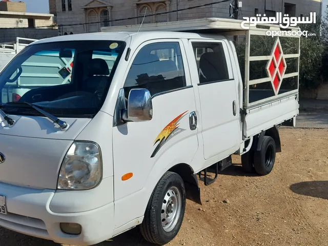 بكب كيا بنجو دبل كابينة للضمان الشهري بحالة ممتازه بمبلغ 350 دينار والدفع كامل ومقدم
