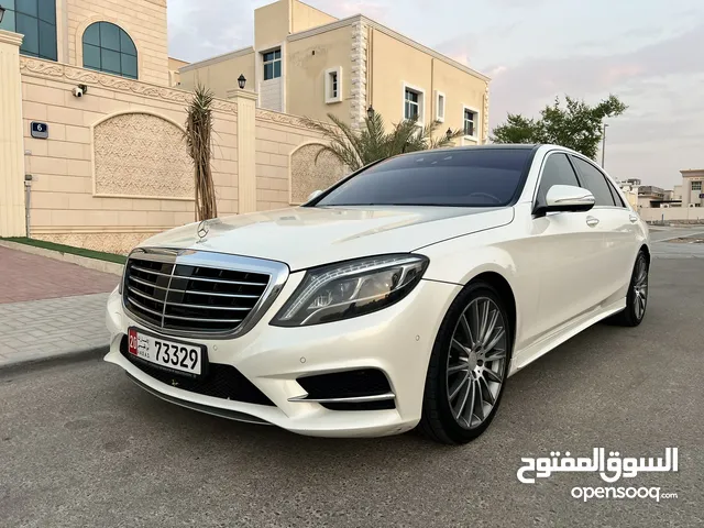 مرسيدس S 400 خمس فصوص، خليجي موديل 2015، صبغة وكالة، وبحالة الوكالة كامل قمه في النظافه .