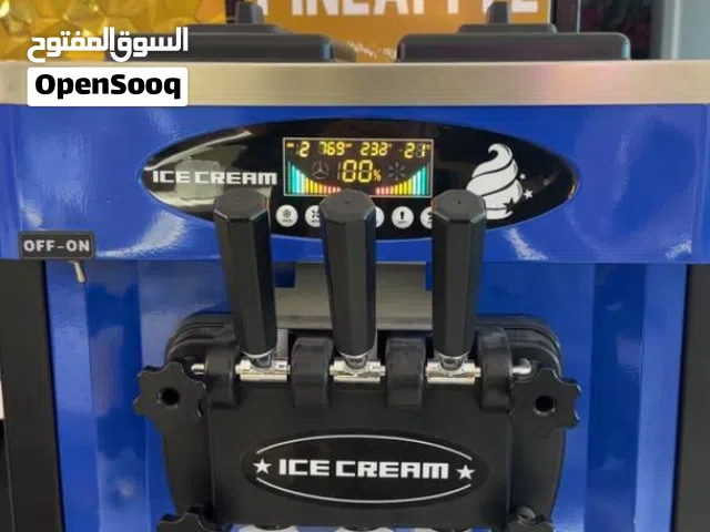 ماكينة آيس كريم سوفت سيرف تجارية 3 مخارج – شبه جديدة