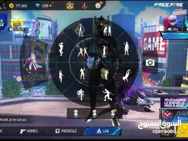 Free Fire Accounts and Characters for Sale in Um Salal