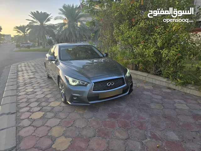 Infinity Q50 خليجي نظيف وممشى قليل بدون حوادث