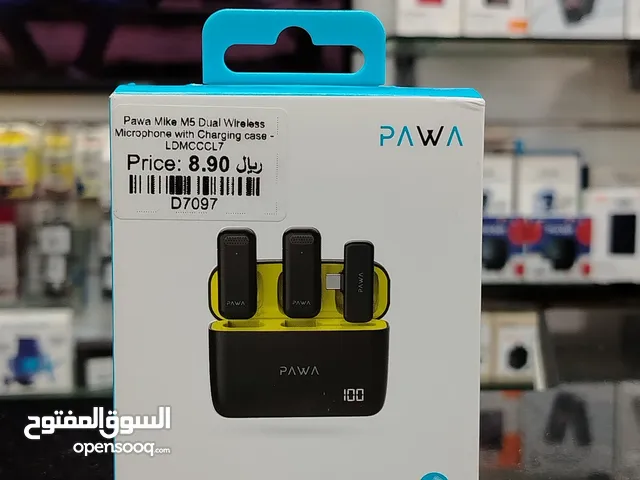 Pawa Mike M5 Dual Wireless Microphone with Charging Case