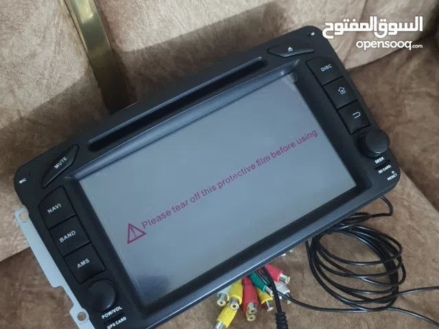 مسجل شاشة اصلي مرسيدس c180 W203  يركب فيش بفيش غير مستعمل
