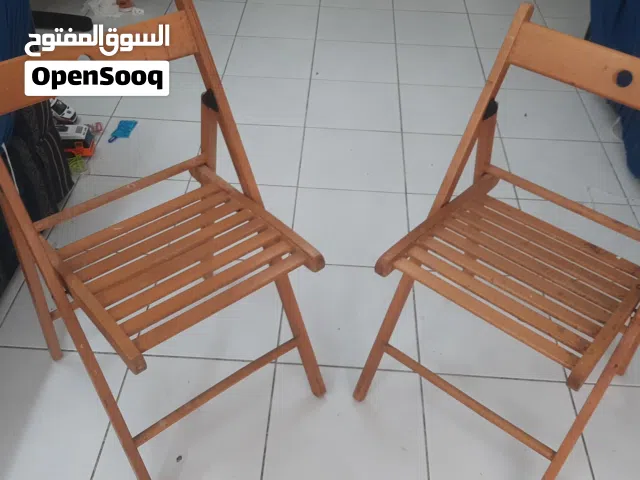 كراسى خشبيه من ايكيا قابله للطى رائعه و عمليه للاستخدام المنزلى او للرحلات
