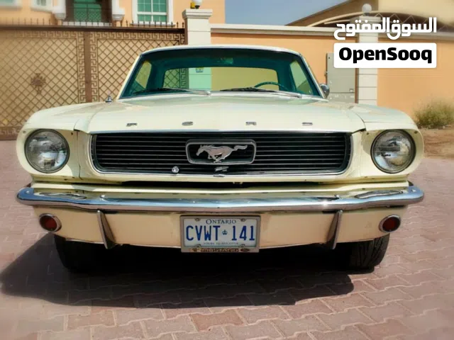 فورد موستينغ كلاسيك موديل 1966 بحالة الوكاله