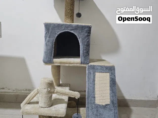 برج للقطط مع خداشة
