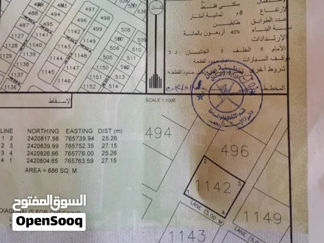 Residential Land for Sale in Al Sharqiya Ja'alan Bani Bu Ali