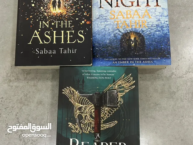 An ember in the ashes trilogy by sabaa tahir  ( selling individual as well as full series)