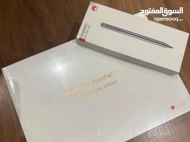 تابلت هواوي ميت باد 11.5 النسخه الورقيه جديد بالتغليف معه القلم والكيبورد الاصلي ما زالوا بالتغليف