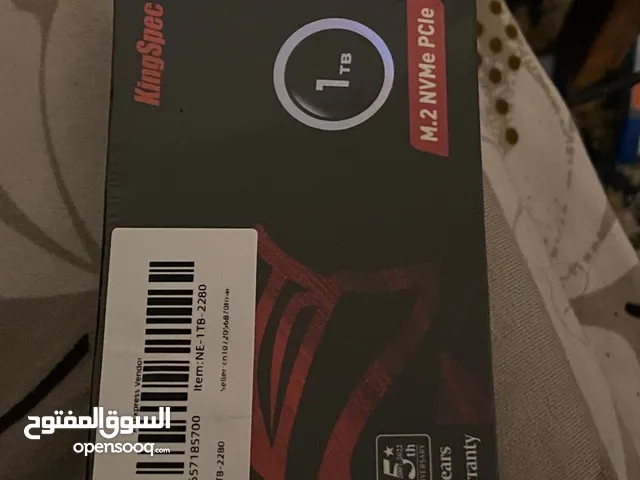 للبيع SSD NVMe جديد 1TB
