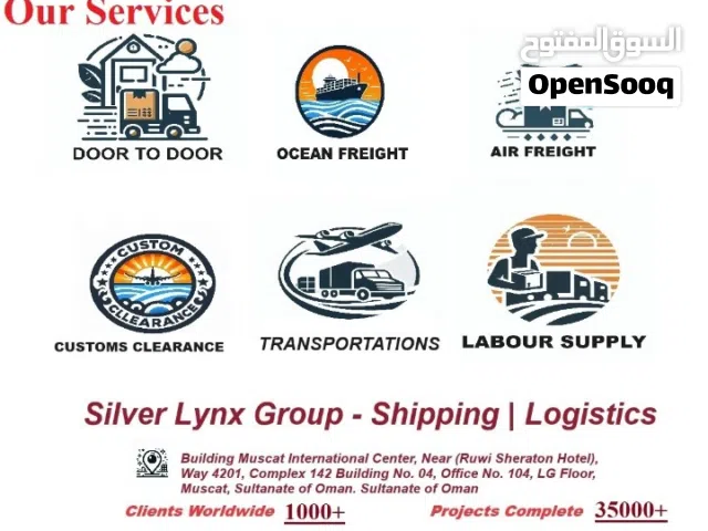 TRANSPORT SERVICES  FREIGHT SERVICES  DOOR TO DOOR  LABOUR SUPPLY