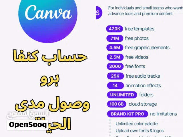 Canva pro account