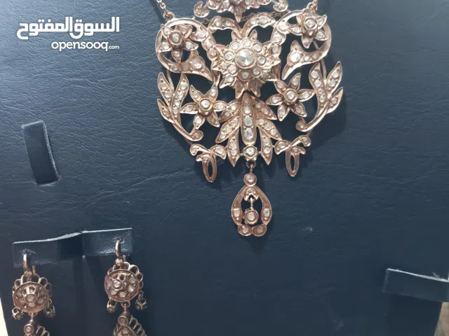 عقد ذهب مرصع بلالماس عثماني