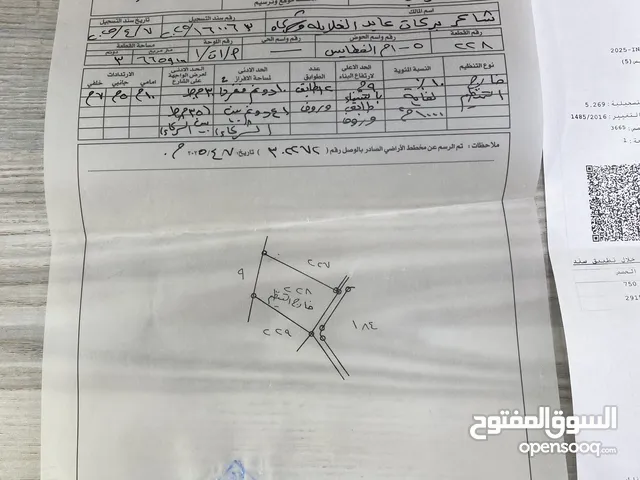ارض للبيع بمحافظه الزرقاء