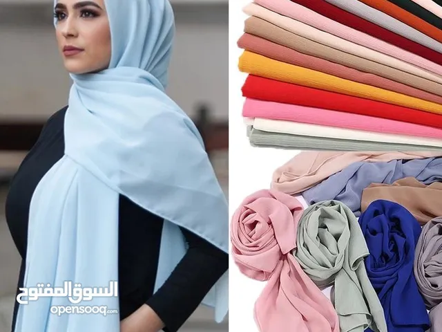 تصفية محل اوشحه وشاربات بضاعه ماركات وموديلات منضمه