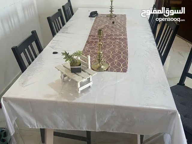 Dining table with 6 chairs