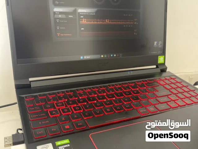 للبدل acer nitro 2020 مع ايفون 16 برو او 16 او 15 برو ماكس
