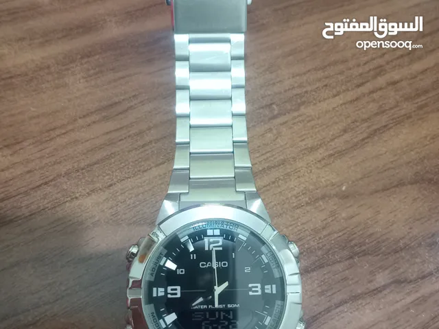 ساعة كاسيو الاصدار الجديد اصيلة استعمال اسبوع فقط وعليها كفاله سنتين